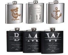 Personalised 8oz Hip Flask