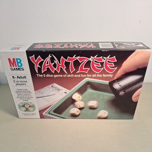 Yahtzee board game games - yahtzee,