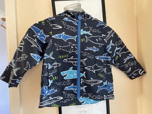 Joules shark rain coat - shark, coat/jacket