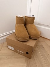 Genuine Aus Wooli Brown Suede