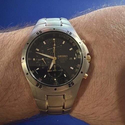 Seiko men watch titanium - seiko, men's