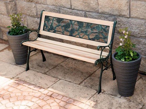 Livivo seater garden bench - livivo, 3