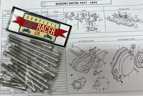 Suzuki gs750 1977 135 piece - 1977-79,