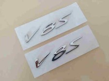 Chrome Bentley V8S Logo