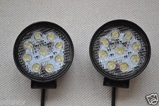 # 2x 27W Round LED Work Light