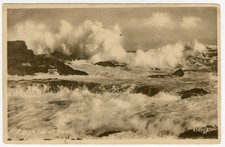Rough Seas at Bude Cornwall