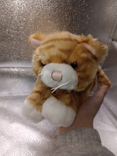Keel Toys Orange Cat Soft Toy