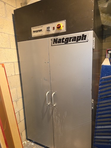 Natgraph screen drying
