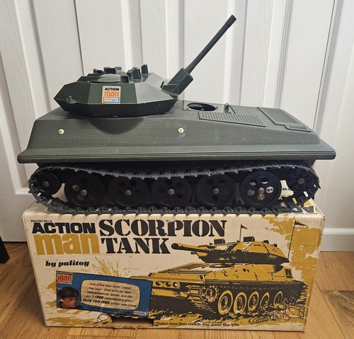 Vintage action man - action, scorpion