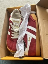 Gola Elan Trainers In Deep Red