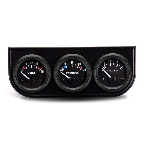 52mm triple gauge kit - 2"/52mm,
