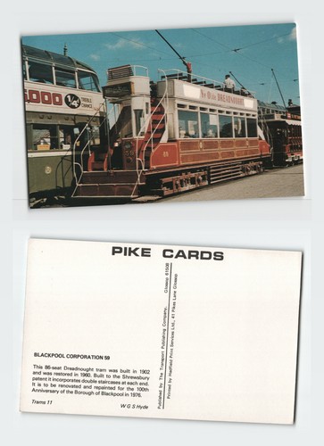 Vintage postcard blackpool - vintage,