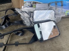 1 Pair Towing Mirrors Extension Mirror for Caravan Trailer Car Van Wing Travel