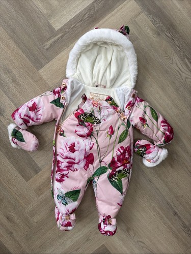 Ted baker floral - 0-3, moths