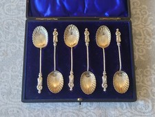 Victorian Set 6 Silver 1898