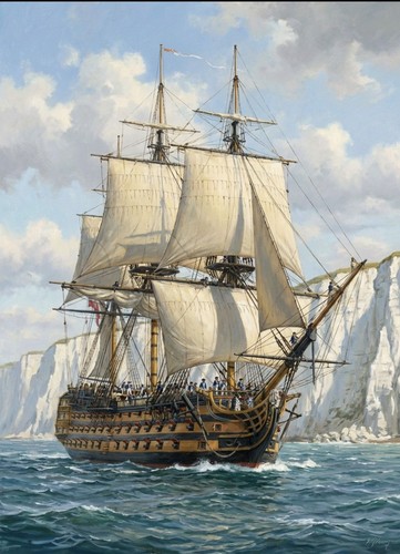Victory out on - h.m.s,