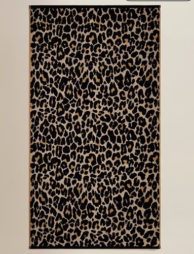 New leopard print soft bath - leopard,