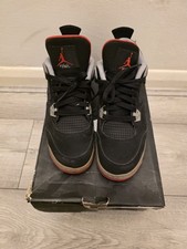Nike Air Jordan 4 Retro bred released 2012. UK Size 5.5