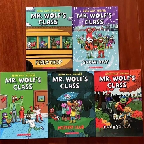 Wolf class books set - wolf’s,