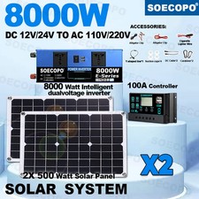 8000W Off-Grid Solar Bundle