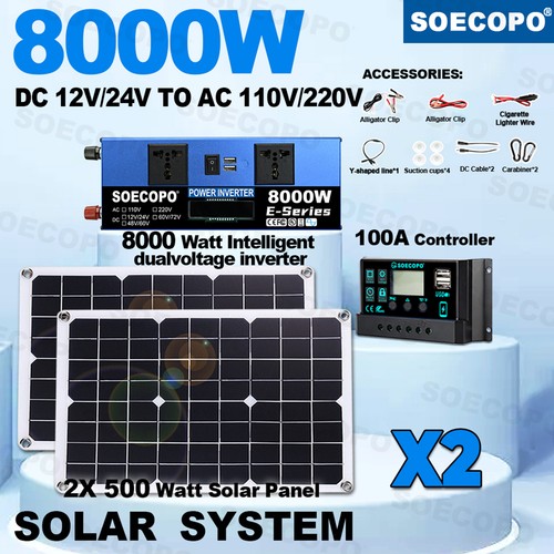 8000w off grid solar bundle - solar,