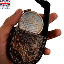 Nautical Brass Pocket Compass