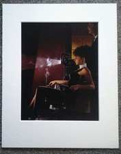 JACK VETTRIANO"AN IMPERFECT PAST" MOUNTED ART PRINT SINGLE MOUNT PRESENTATION
