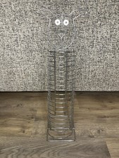 Dog Shaped Metal CD Rack Holds
