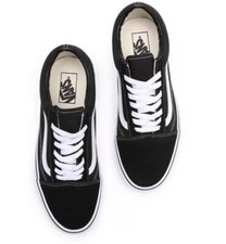  vans old school shoe black and white