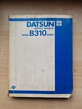DATSUN SUNNY B310 SALOON COUPE ESTATE VAN ORIGINAL 1980 FACTORY SERVICE MANUAL