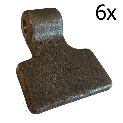 Weld spade hinges - x, on