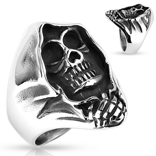 Stainless steel grim reaper - steel,