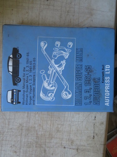 Hillman super minx - super,
