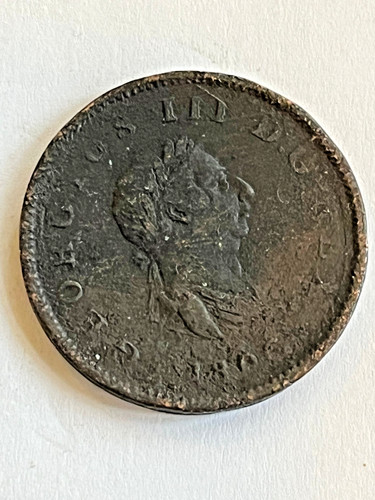 1806 king george iii - 1806, copper