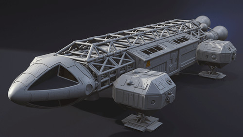 Space 1999 eagle - space, long