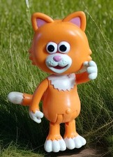 Cbeebies 'Timmy Time' preschool toy MITTENS Cat 9.5cm Poseable Figure VGC