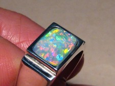 Men's  Australian  Opal ring
