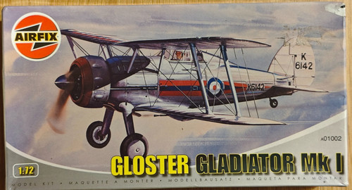 Airfix gloster gladiator - airfix,