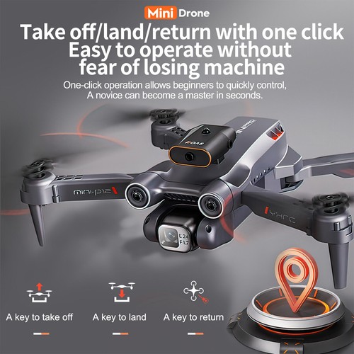 With batteries hd drone - 3,