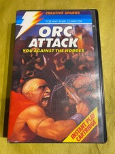 ORC ATTACK Atari computers 400 800 XL  Cartridge Boxed FREE POST