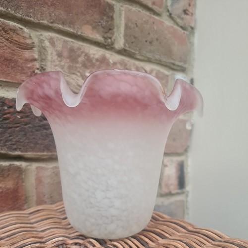 Vintage glass lamp - vintage,