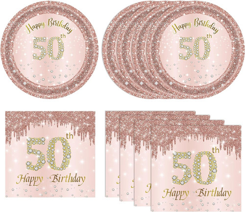 40pcs 50th birthday - 50th,
