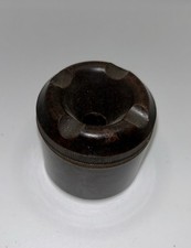 Vintage Criterion Excelite Bakelite pocket a Cigarette Ashtray 5cm screw top 