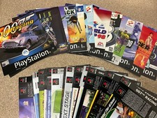 Playstation box art inserts - playstation,