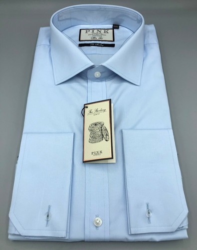 Thomas pink blue shirt - pink,, p/blue