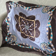 Designer Marina D,este Italian Silk Scarf