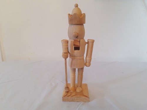 Wood nutcracker handcrafted - nutcracker,