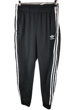 Adidas Kids Boys Tracksuit Bottom Jersey 13/14 Yrs Black Sports Activity