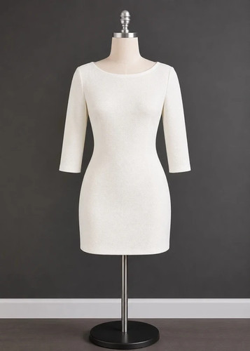Ivory dress size - 10, zack
