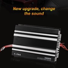 ⁺4-Channel Car Amplifier
